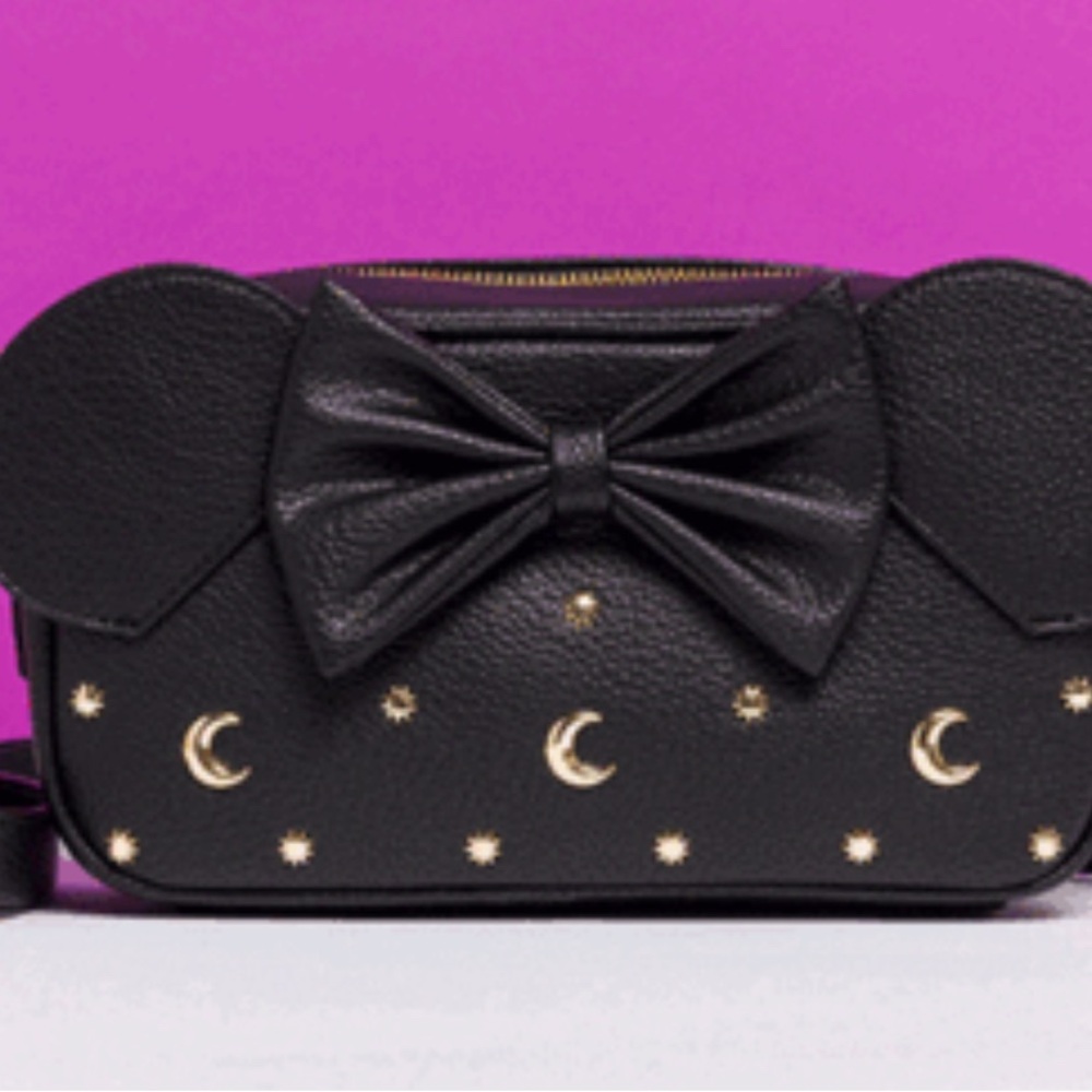 NWT Loungefly Disney Minnie Mouse Celestial Ears Crossbody Bag